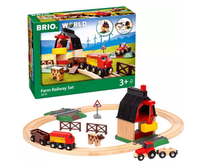 Brio Farm Railway Set