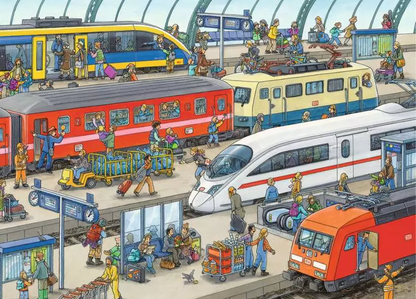 Railway Station 60 Pc. Puzzle