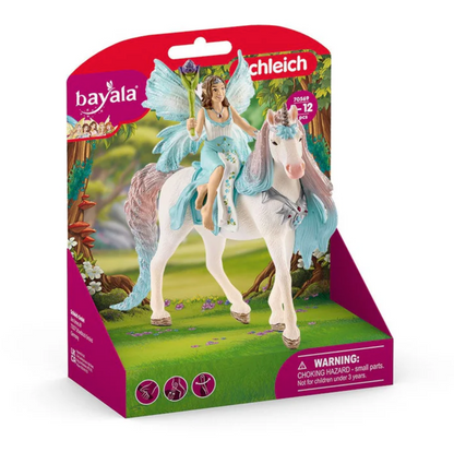 Schleich Animal - Fairy Eyela with Princess Unicorn