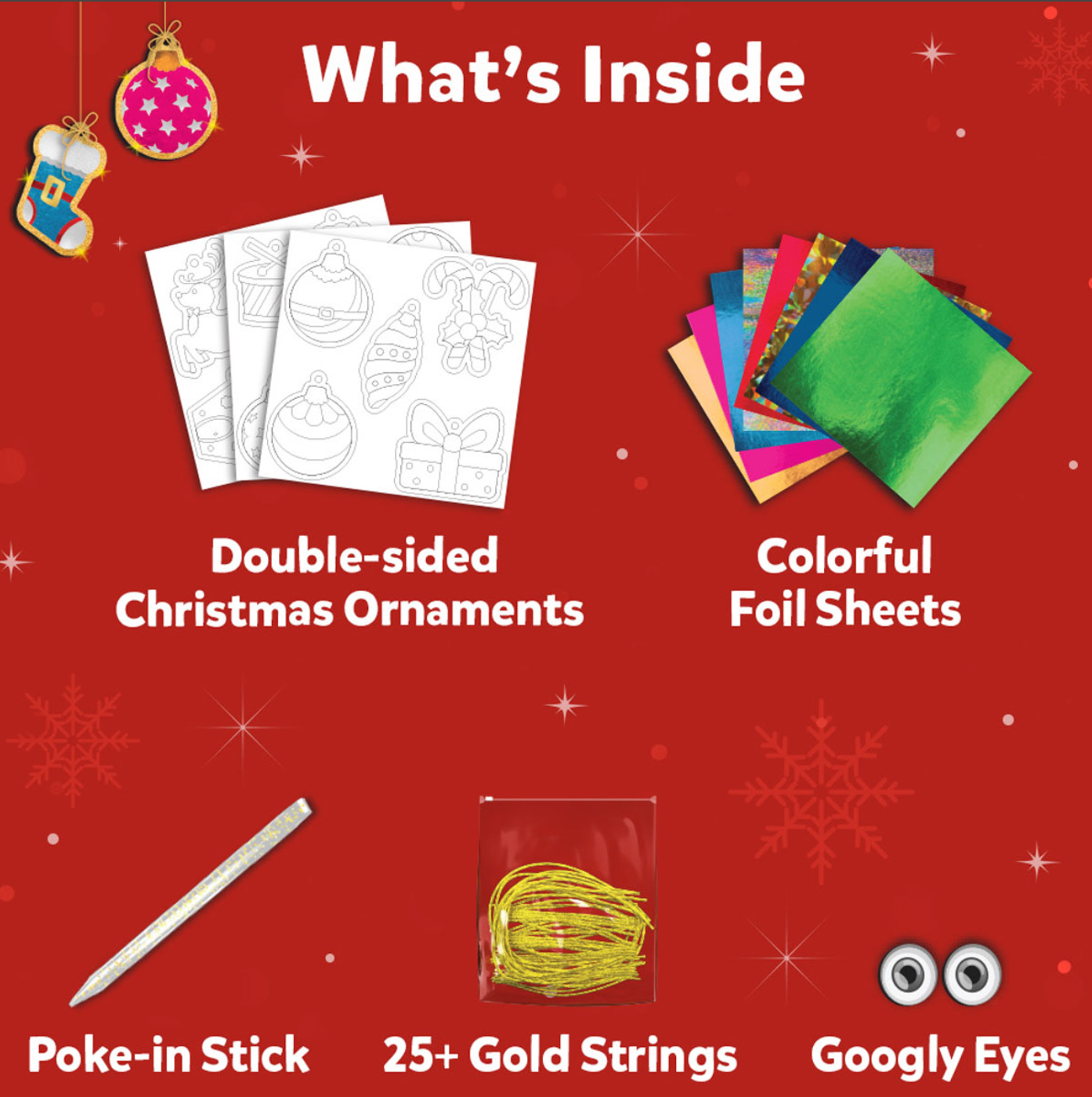 Foil Fun - Christmas Ornaments