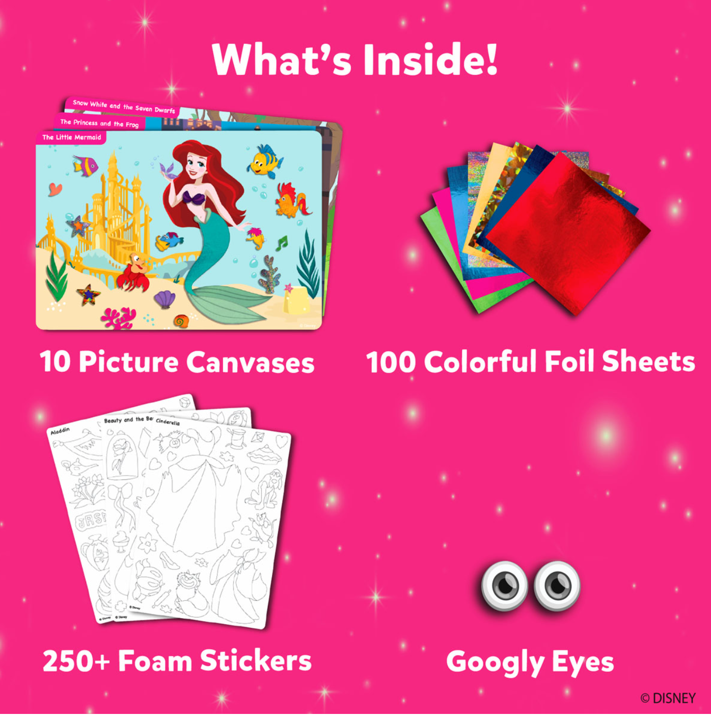 Foil Fun - Disney Princesses