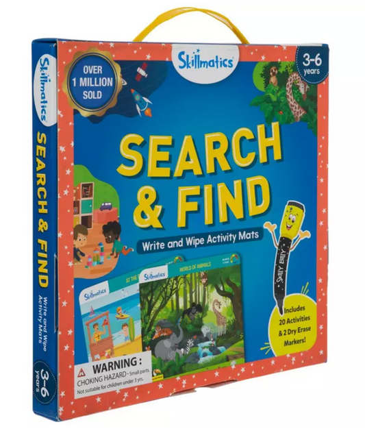 Search & Find Write and Wipe Mats