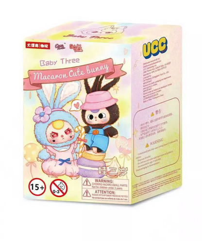 Baby Three - Macaron Cute Bunny Plush Blind Box