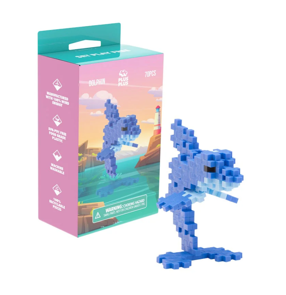 Plus Plus 24 Pc. Box - Dolphin
