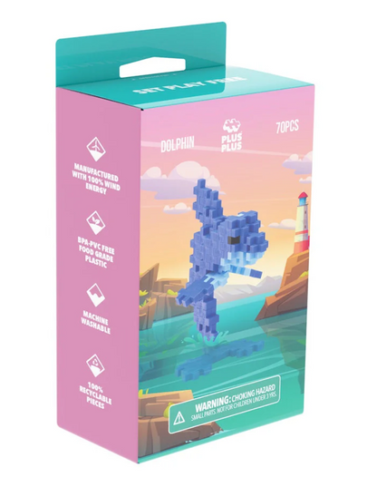 Plus Plus 24 Pc. Box - Dolphin