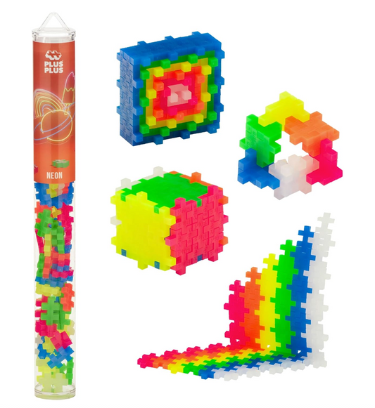 Plus Plus Tube - Neon Mix