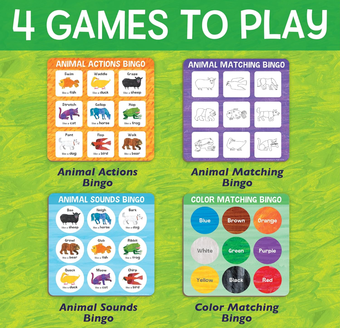 Eric Carle Animal Bingo