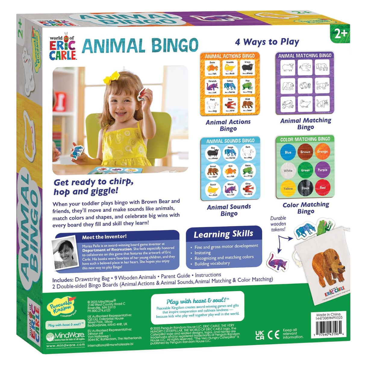 Eric Carle Animal Bingo