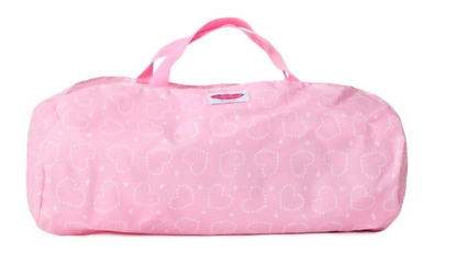 Pink Hearts Pack and Play