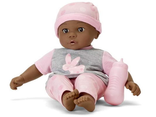Sweet Smiles Doll - Pink (Dark Skin Tone)