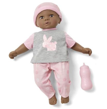 Sweet Smiles Doll - Pink (Dark Skin Tone)