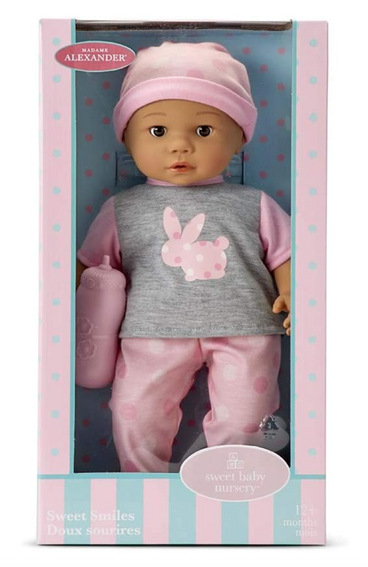 Sweet Smiles Doll - Pink (Medium Skin Tone)