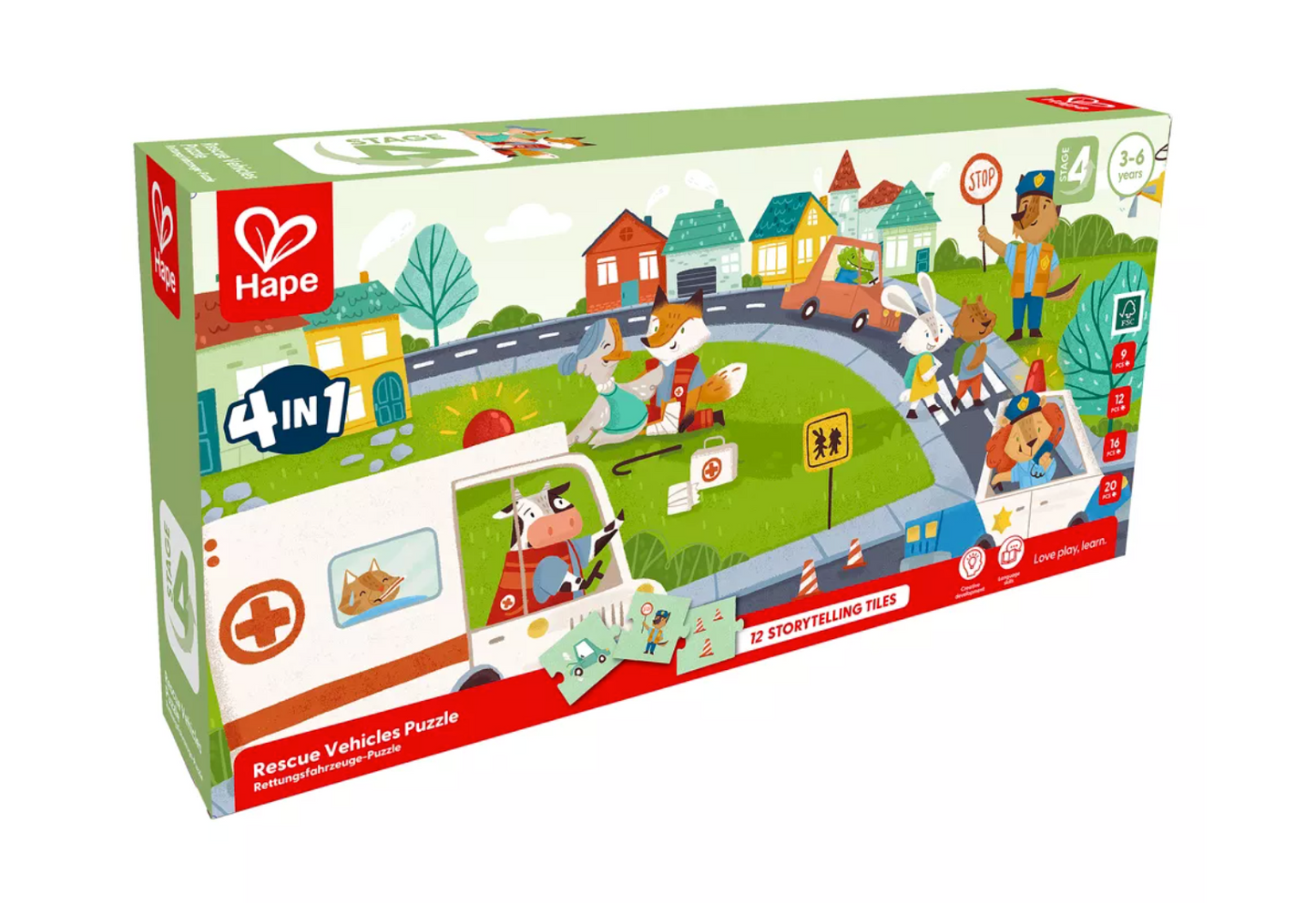 Rescue Vehicles Puzzle