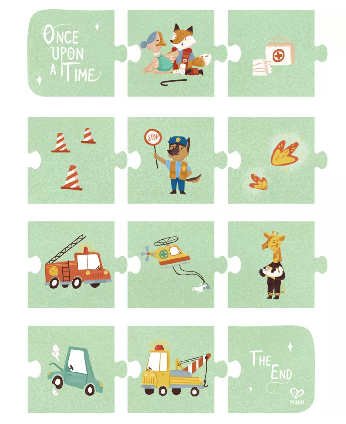 Rescue Vehicles Puzzle