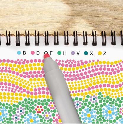 FlowArt Dot-By-Letter - Cozy Cottage