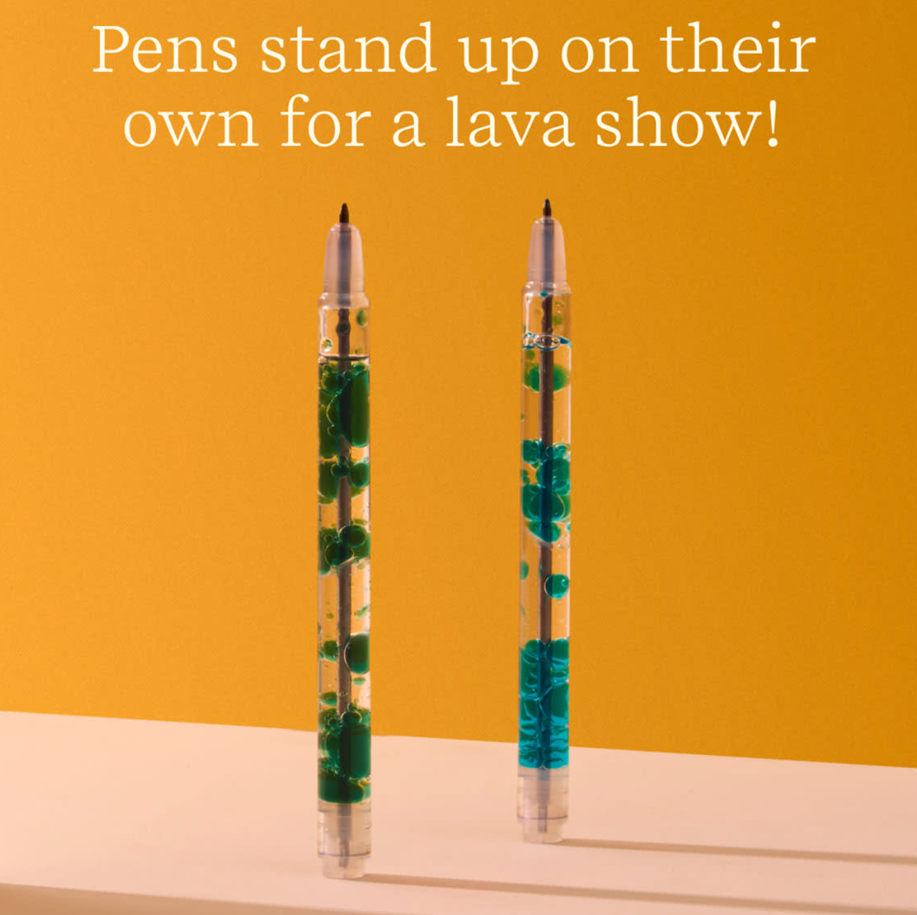 Scented Lava Pen Set 2-Pack Blue/Green