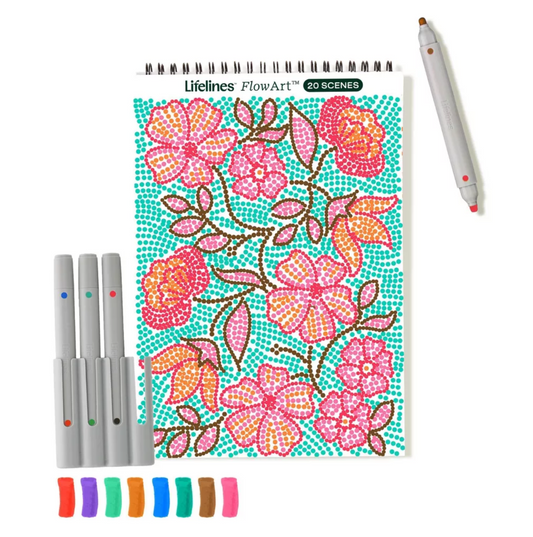 FlowArt Dot-By-Letter Botanicals