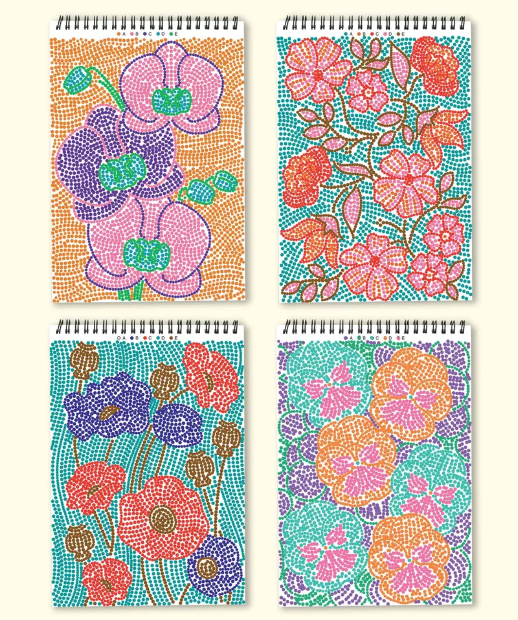 FlowArt Dot-By-Letter - Botanicals