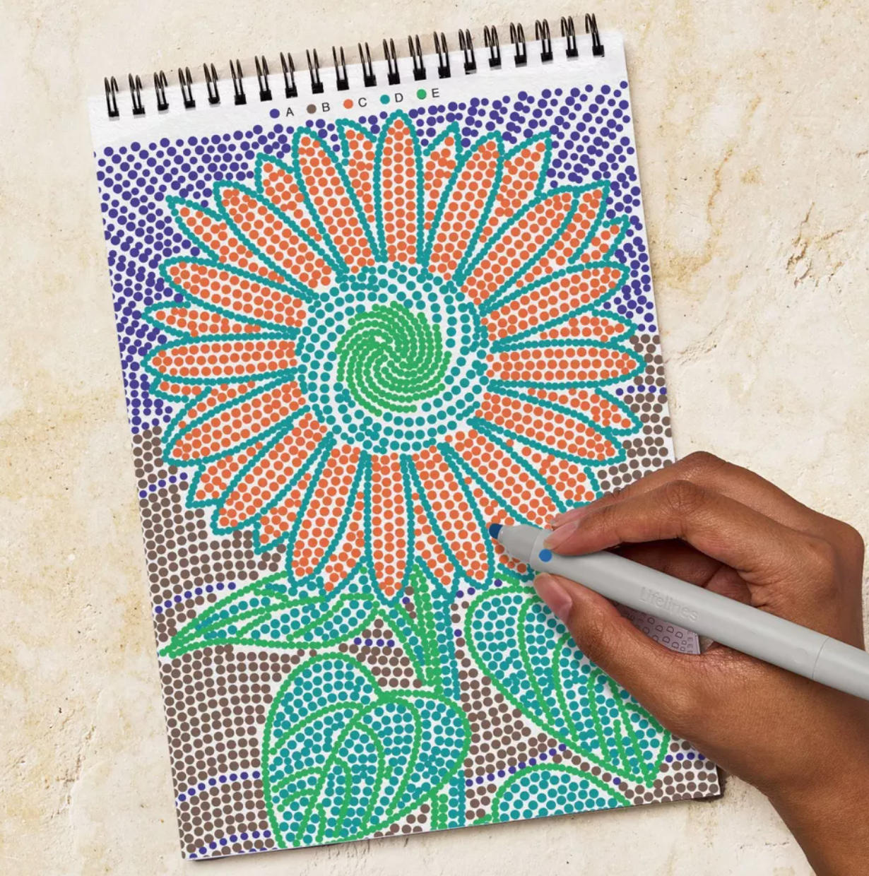 FlowArt Dot-By-Letter - Botanicals