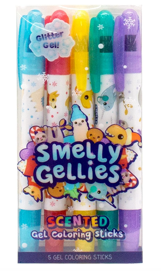 Holiday Glitter Smelly Gellies 5 Pack