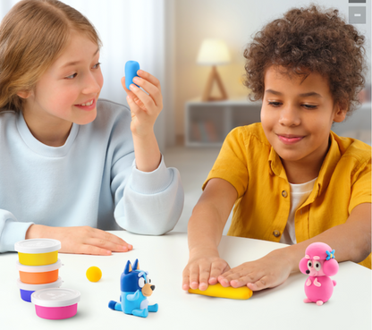 Hey Clay Bluey and Friends