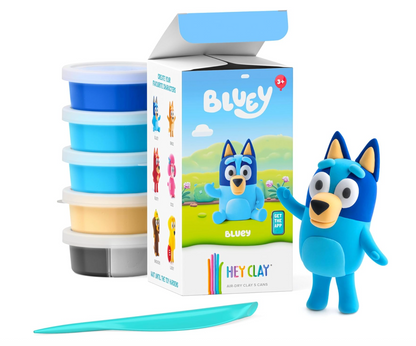 Hey Clay Bluey Single Characters