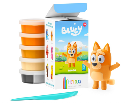 Hey Clay Bluey Single Characters