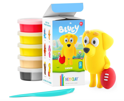Hey Clay Bluey Single Characters