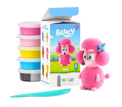 Hey Clay Bluey Single Characters