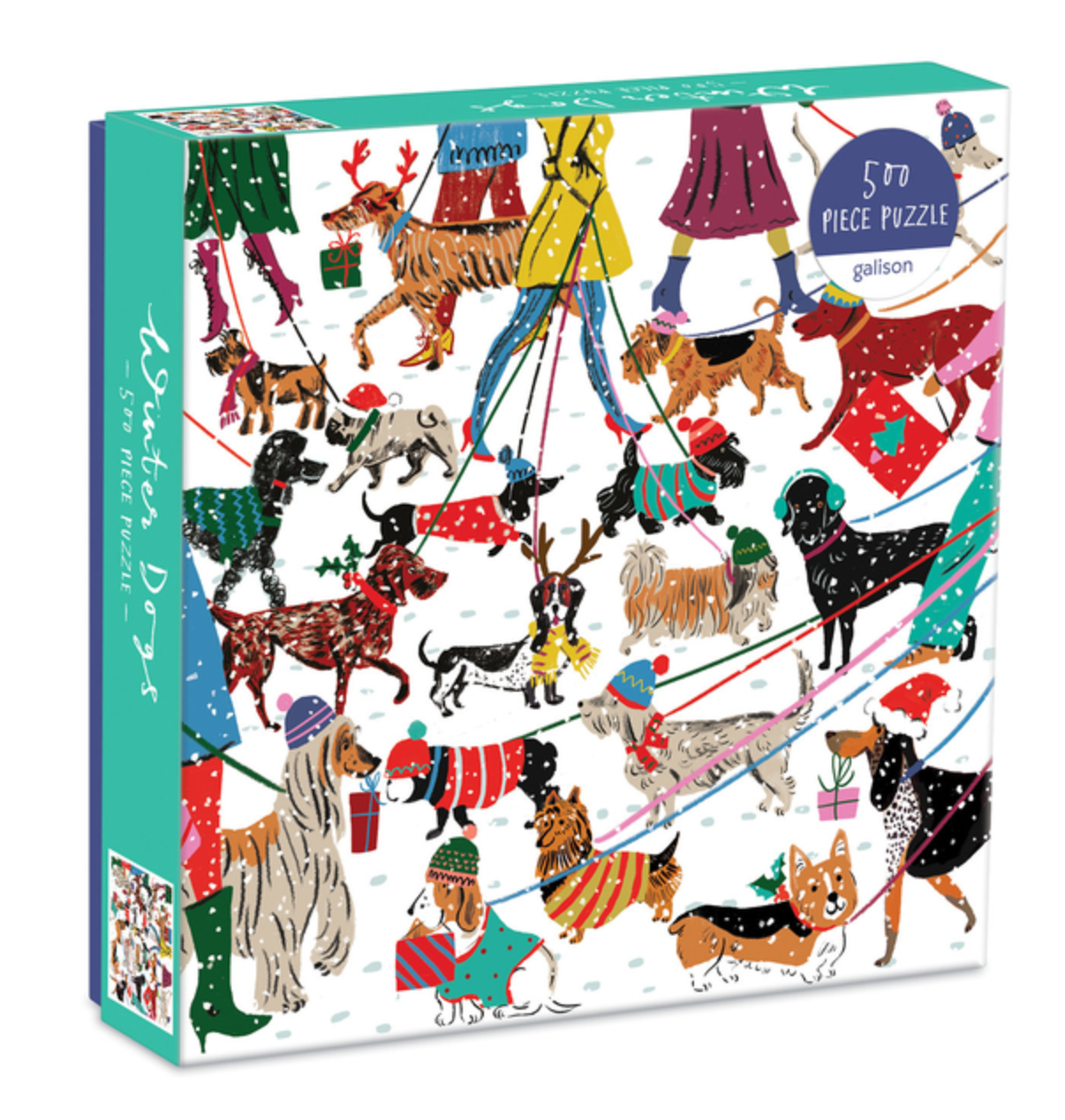 Winter Dogs 500pc Puzzle