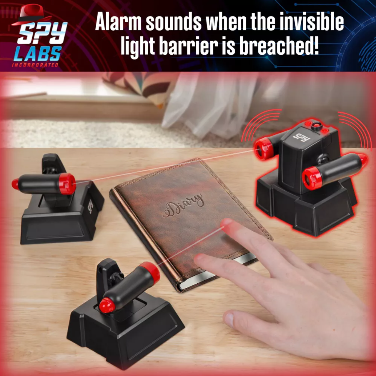 Spy Labs: Invisible Trip Wire Alarm