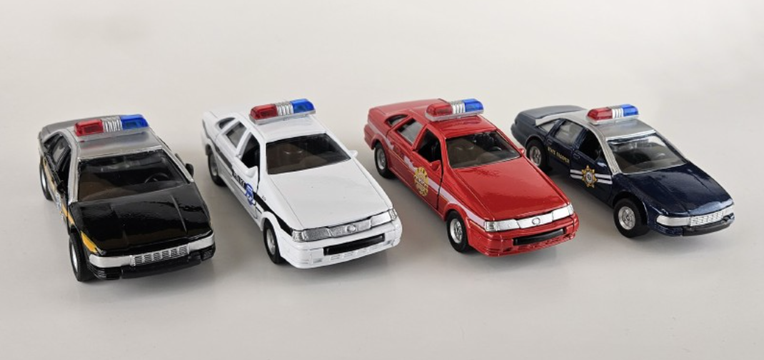 Rollin' Pull Back Patrol Cars