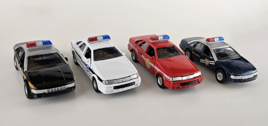 Rollin' Pull Back Patrol Cars