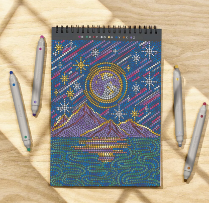FlowArt Dot-By-Letter - Into the Galaxy Metallic