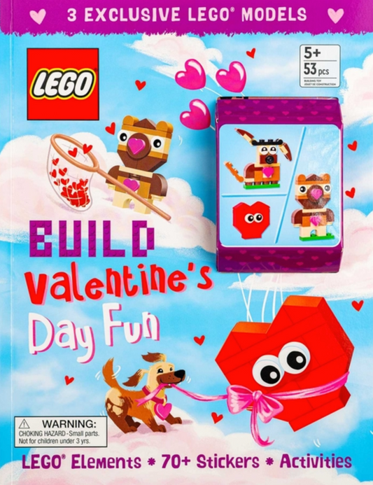 Lego Books: Build Valentine's Day Fun