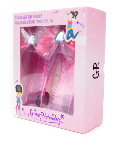 Dancing Diva Pink High Heels