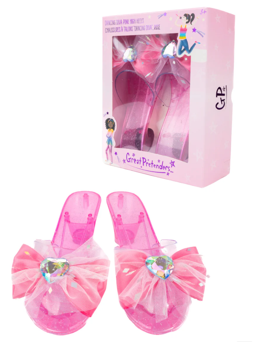 Dancing Diva Pink High Heels