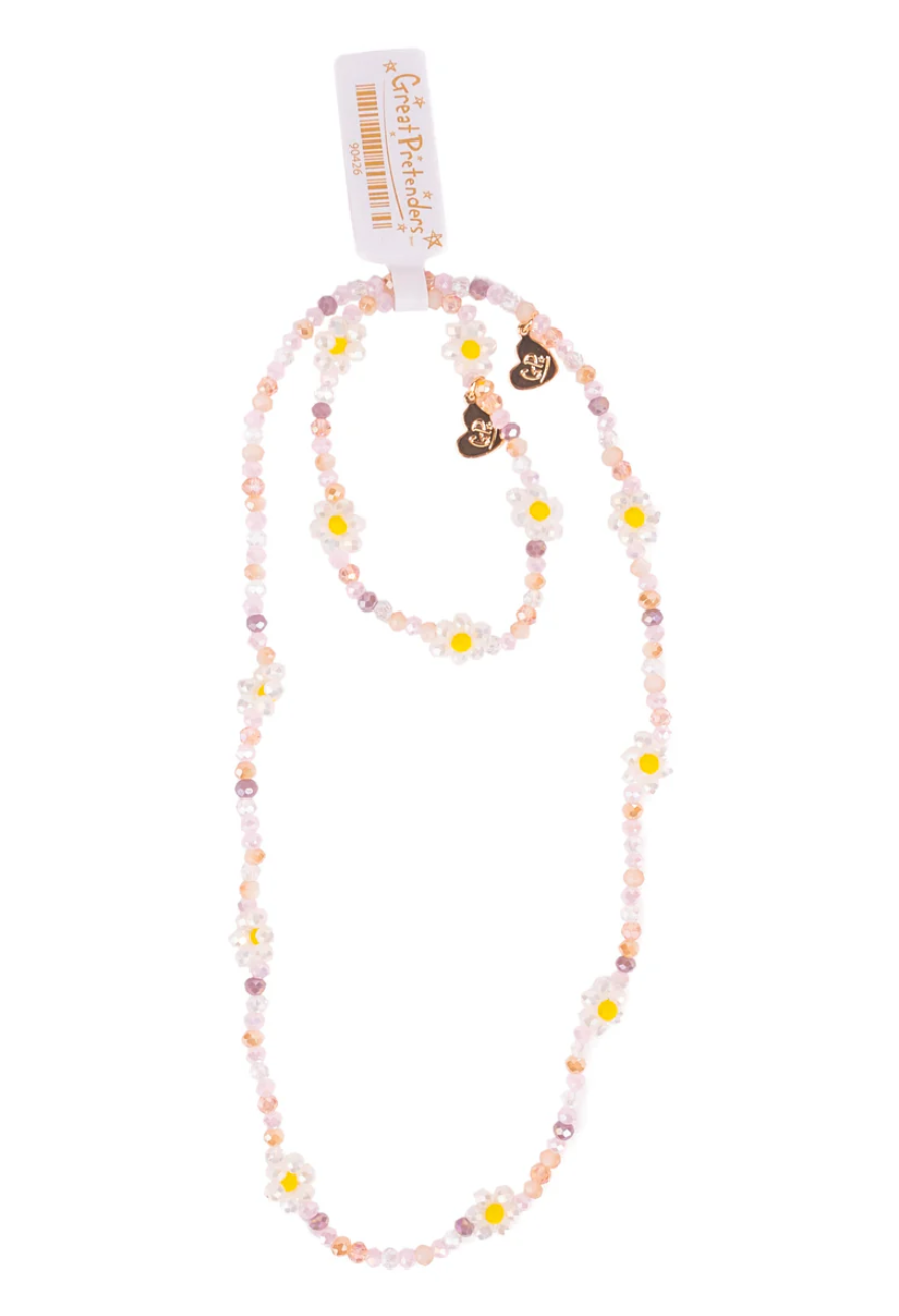 Boutique Daisy Delight Necklace & Bracelet Set