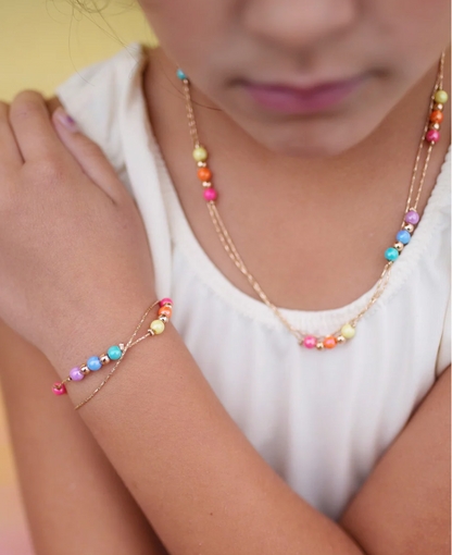 Boutique Golden Rainbow Bracelet