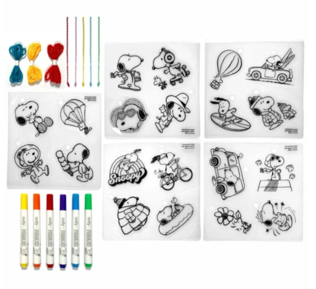 Ooly x Peanuts DIY Shrink Art Kit