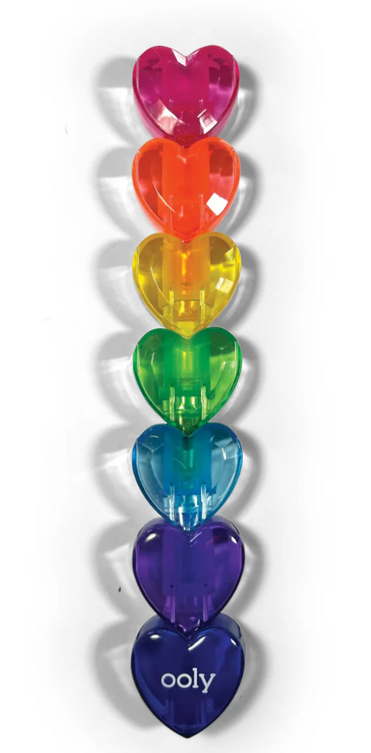 Heart Stacks: Stacking Highlighters