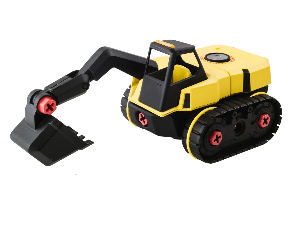 Red Toolbox Stanley Jr. Take Apart XL Excavator