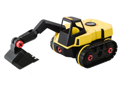 Red Toolbox Stanley Jr. Take Apart XL Excavator
