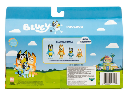 Bluey Let's Play Chef Pavlova 4-Pack Figure Set