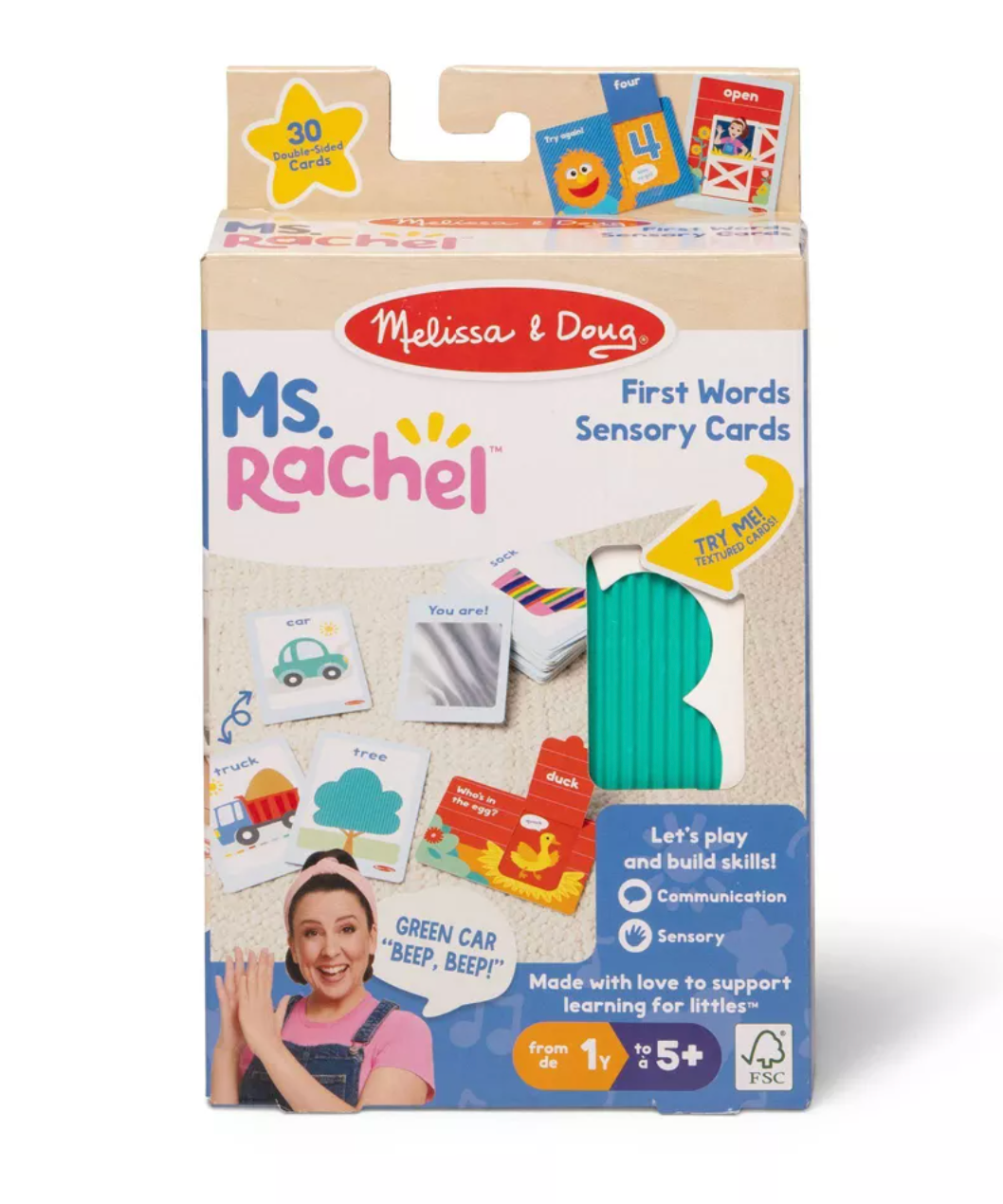 Ms. Rachel First Words Flashcards