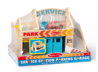 Service Station Parking Garage