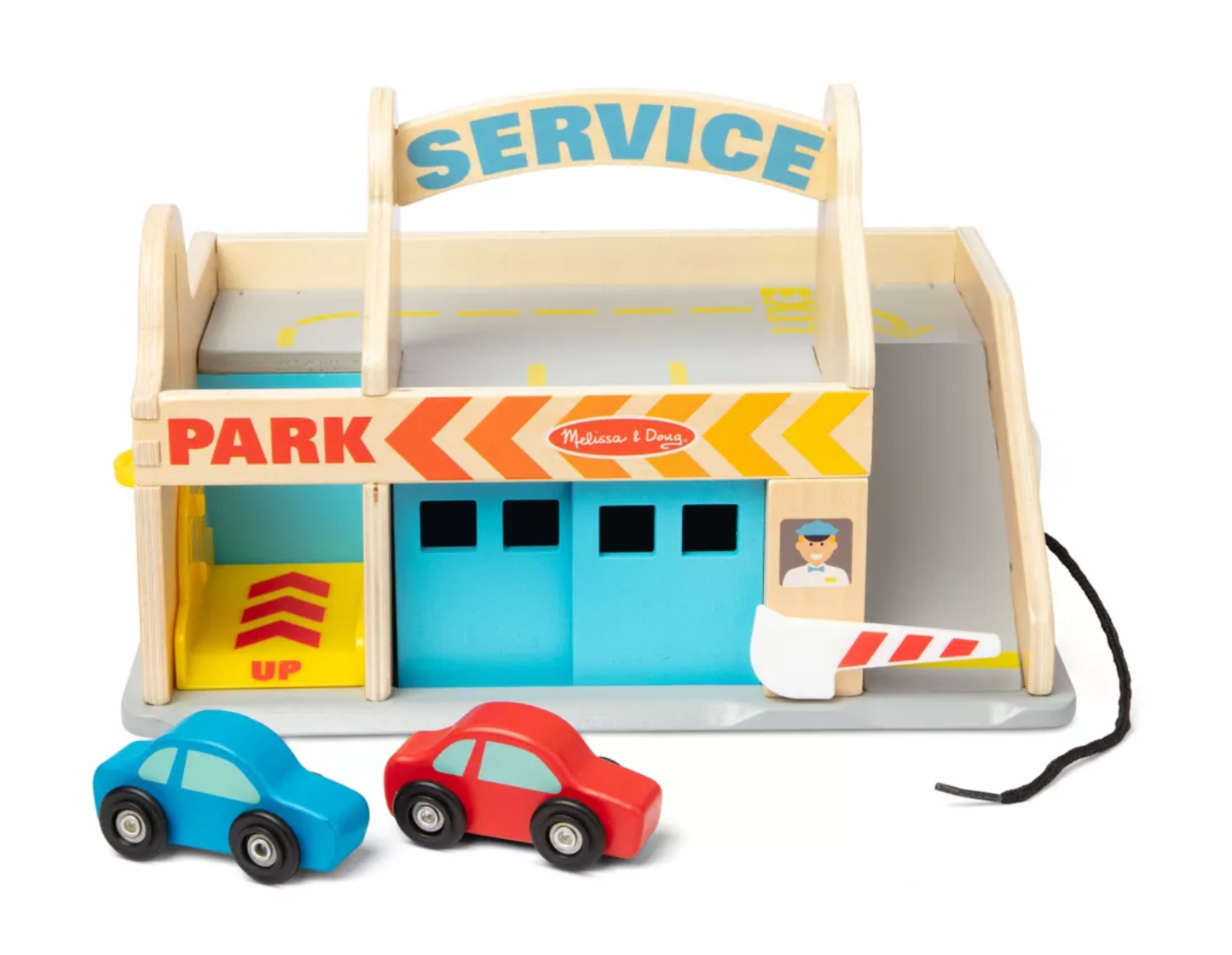 Service Station Parking Garage