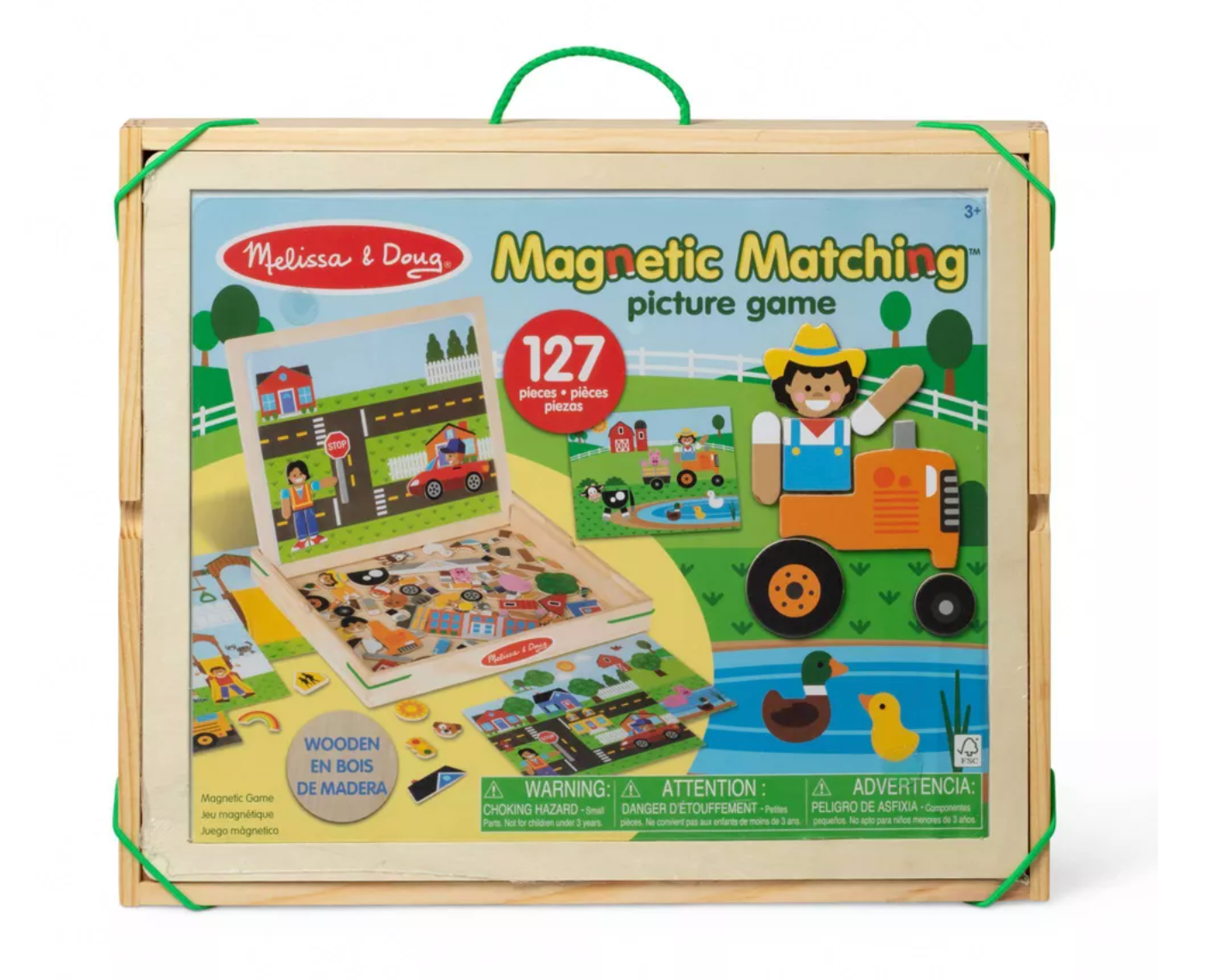 Magnetic Matching Picture Game