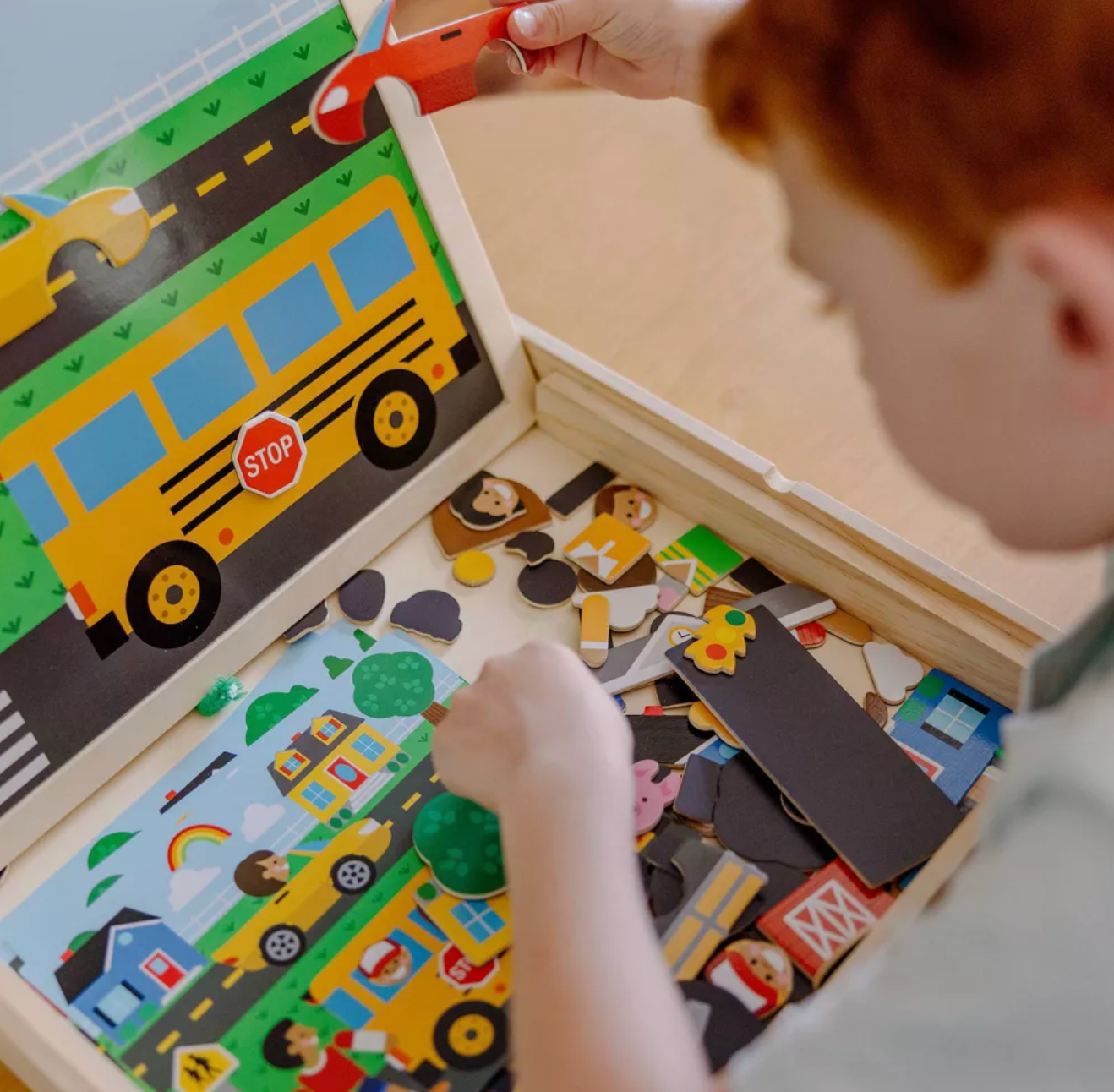 Magnetic Matching Picture Game