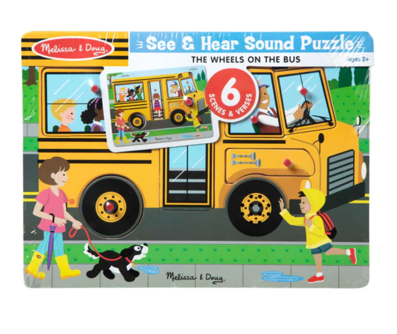 The Wheels on the Bus Sound Puzzle